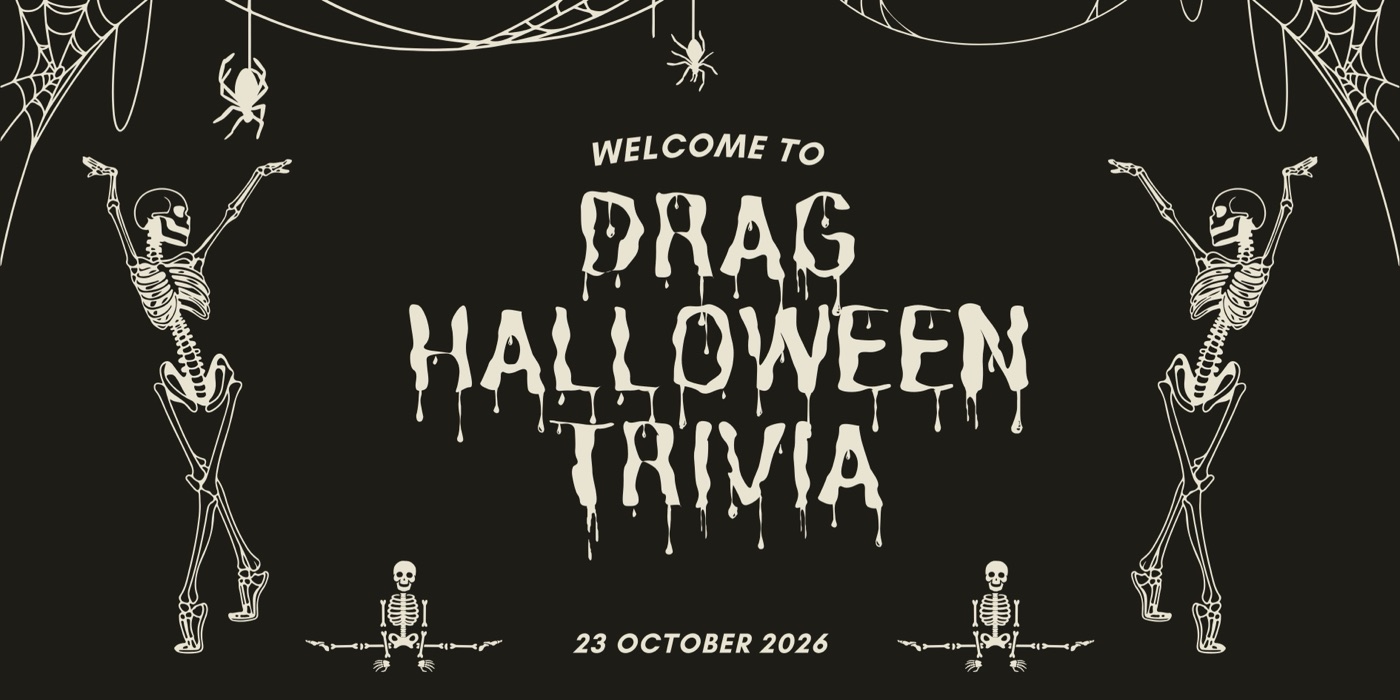 Halloween Drag Trivia poster
