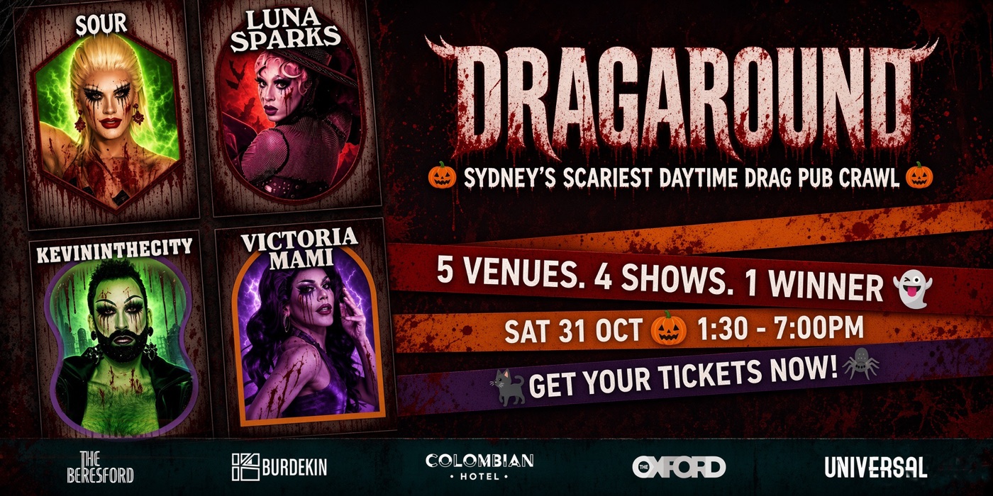 Dragaround: Halloween Edition poster