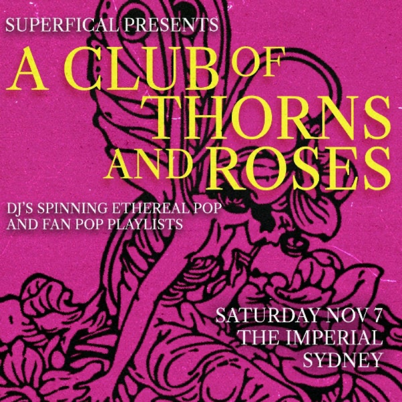 A Club of Thorns and Roses poster