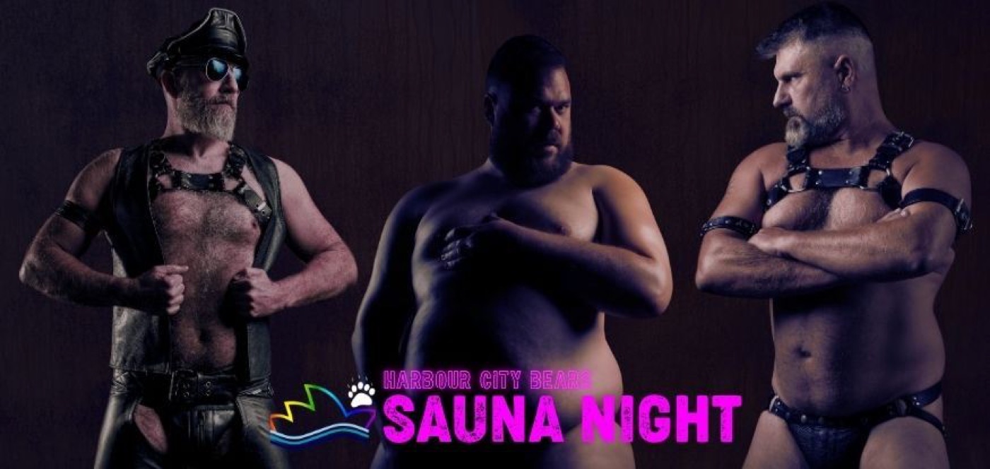 Harbour City Bears Sauna Night poster