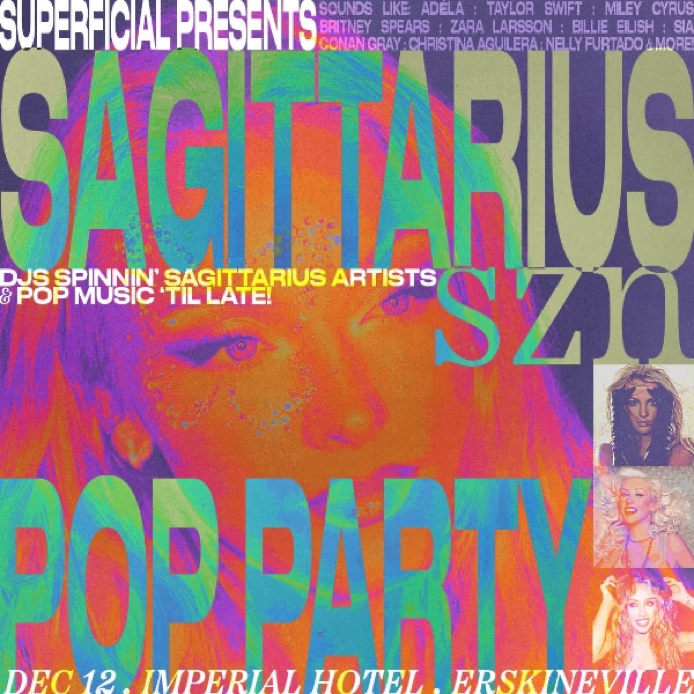 SZN Pop Party: Sagittarius Edition poster