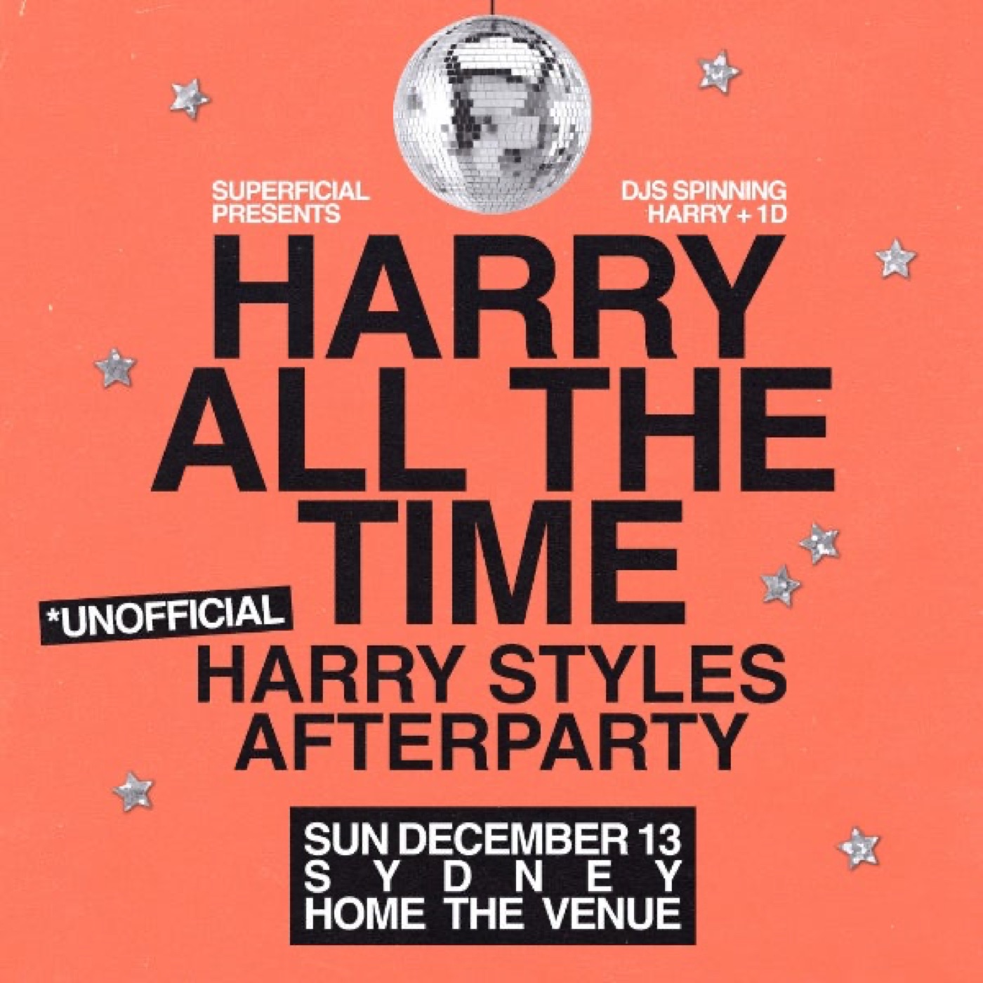 Harry All the Time: Unofficial Harry Styles Afterparty (Night 2) poster