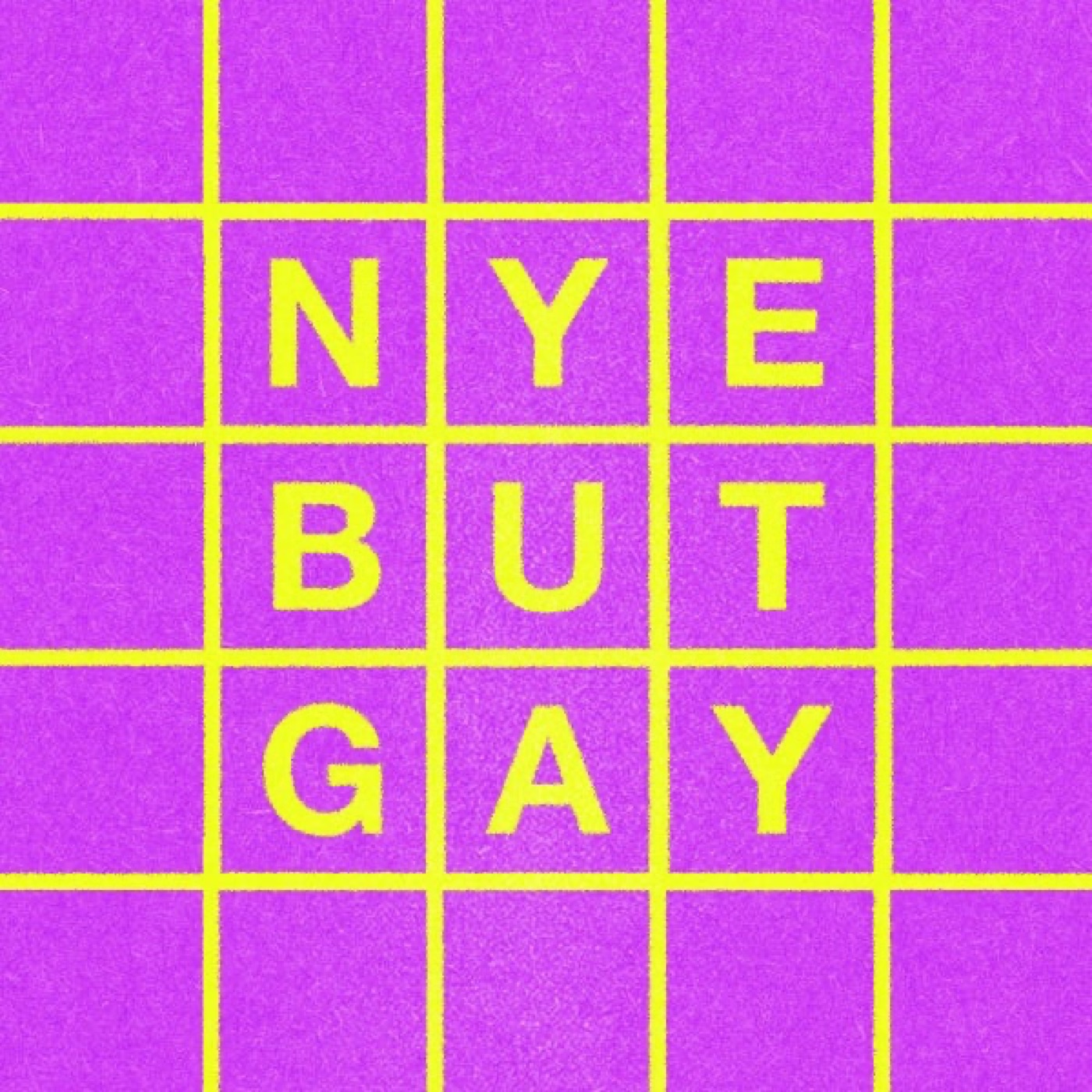 NYE But Gay 2026 poster