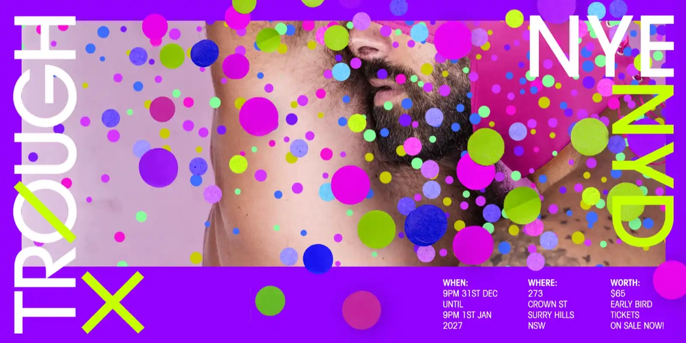 TROUGH NYE/NYD poster