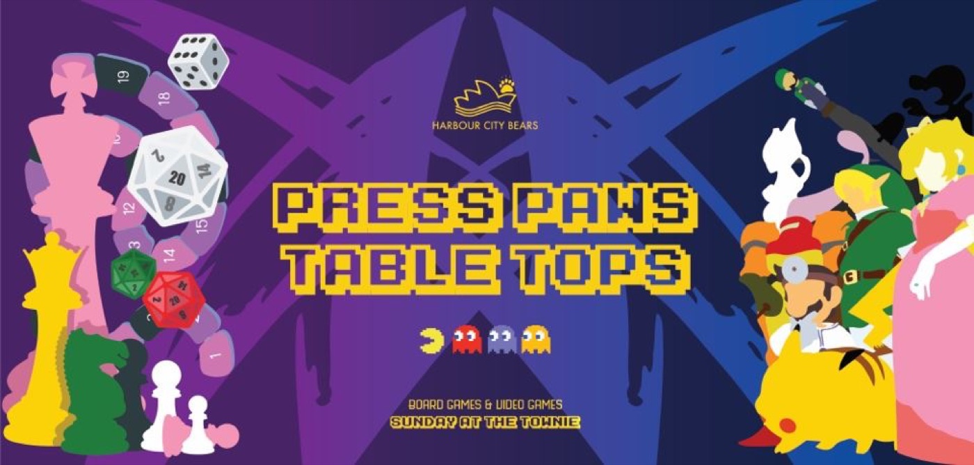 Press Paws & Table Tops poster