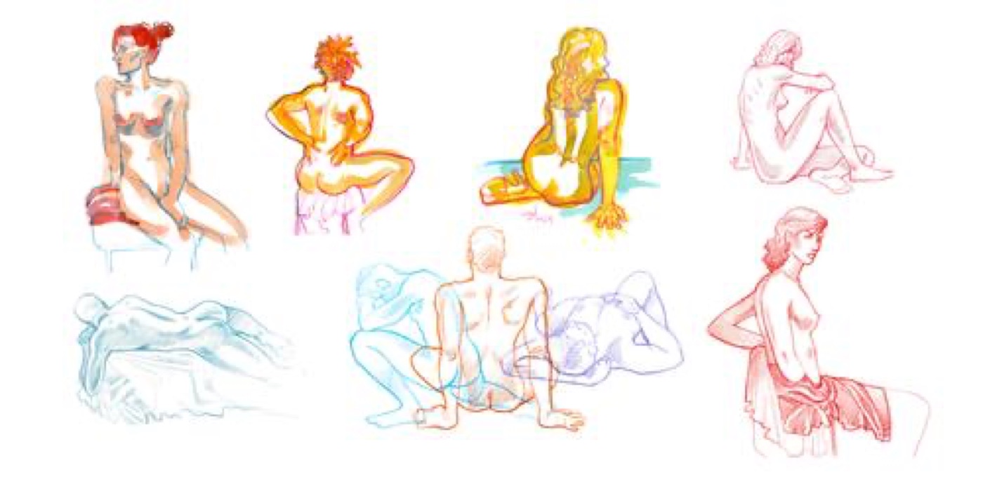 Trans Life Drawing poster