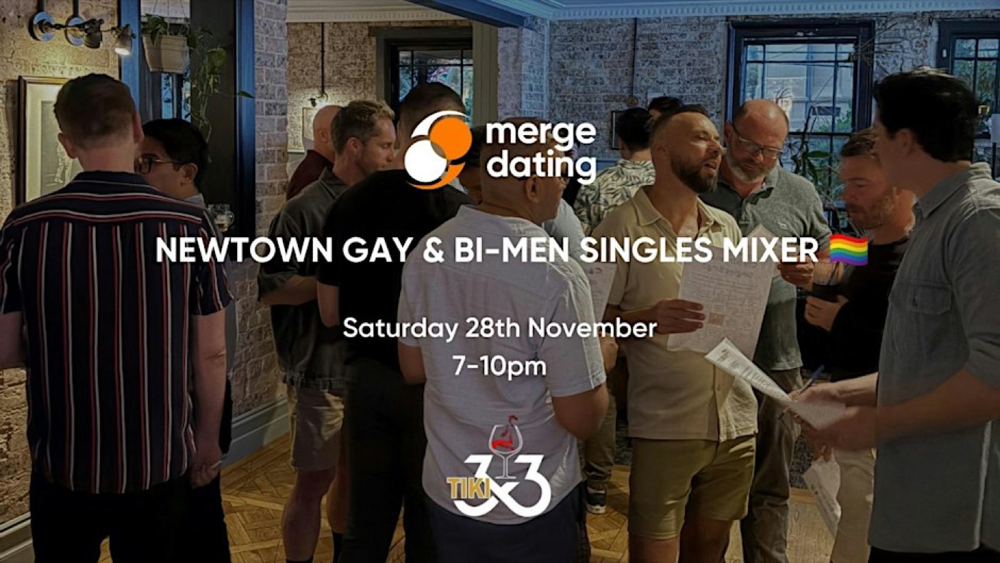 Gay & Bi-Men Singles Mixer poster