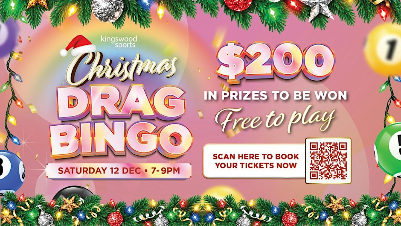 Drag Bingo at Kingswood Sports Club poster