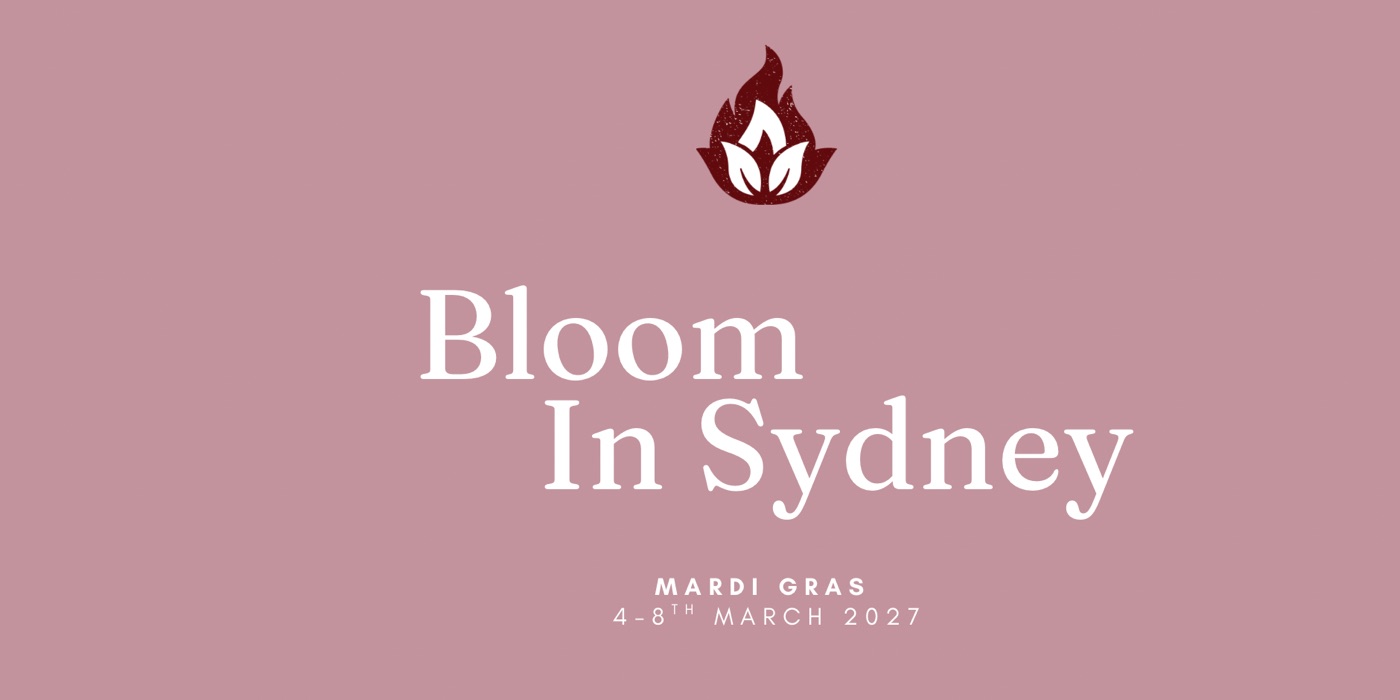 Bloom in Sydney: Mardi Gras 2027 Retreat poster