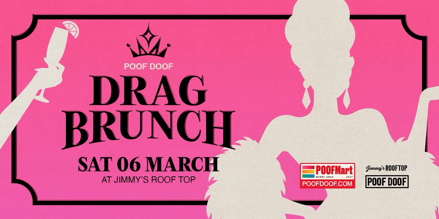 Drag Brunch: Parade Day Edition (Poof Doof MG27) poster