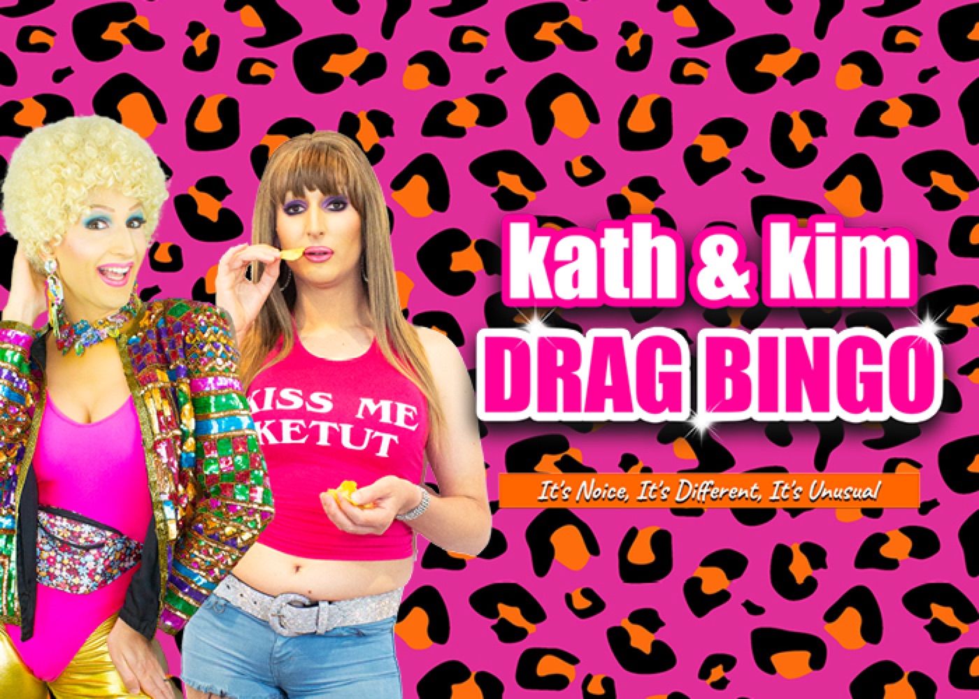 Kath & Kim Drag Bingo poster