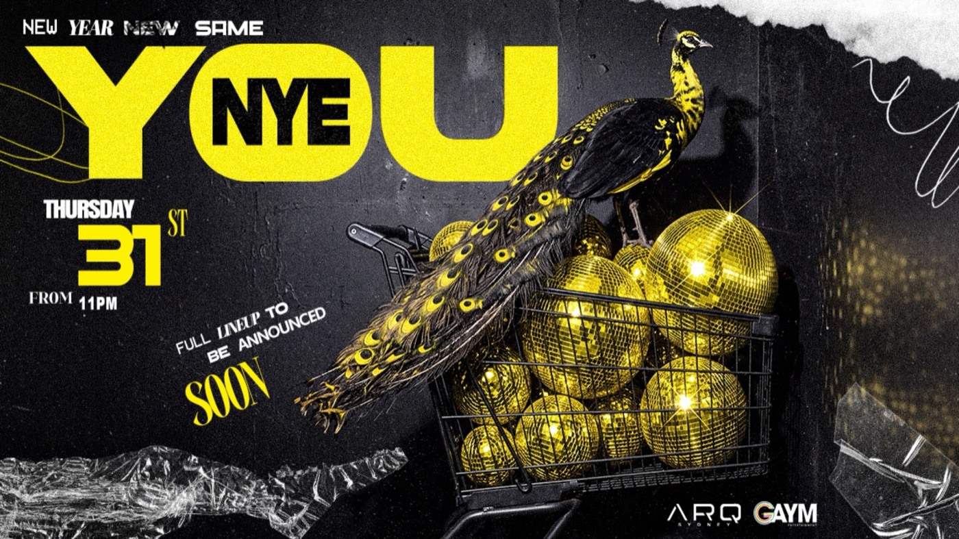 YOU: New Year's Eve poster