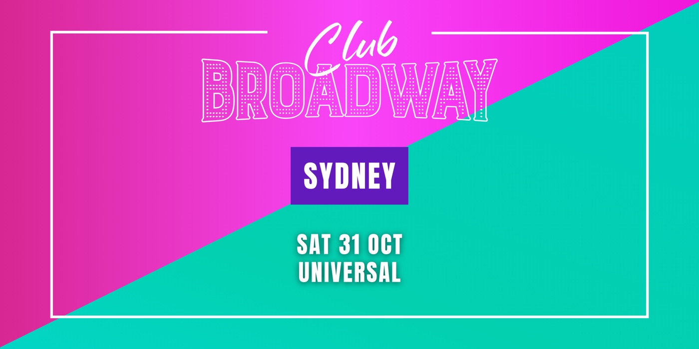 Club Broadway: Halloween poster